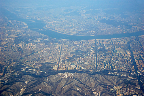 서울 항공사진
