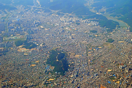 수원 항공사진