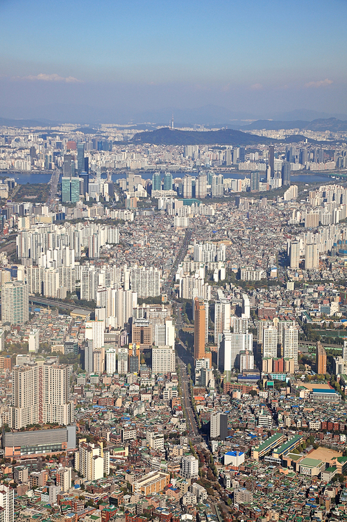 서울 구로구 항공사진