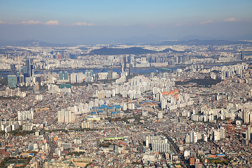 서울 영등포구 항공사진