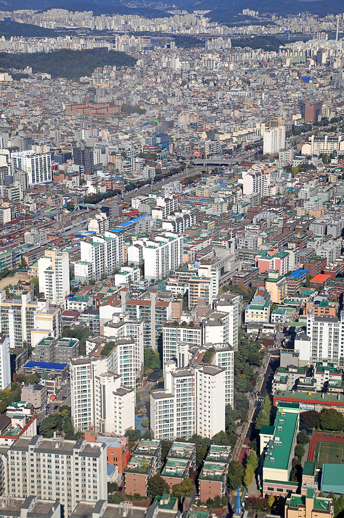 서울 양천구 항공사진