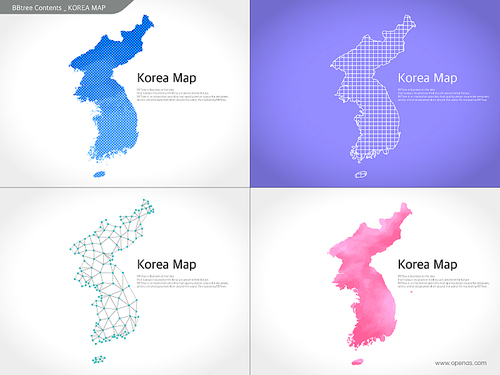 Korea map 01