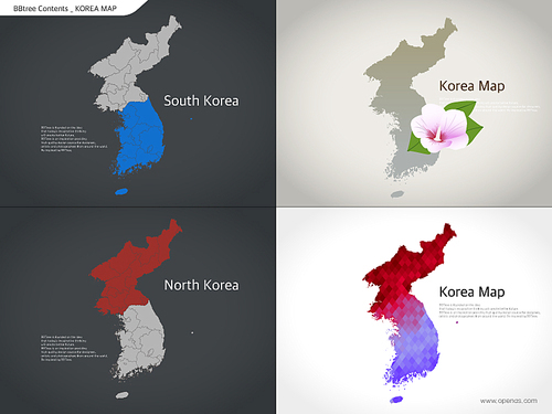 Korea map 03