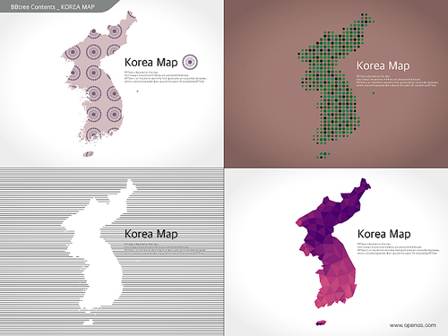Korea map 06