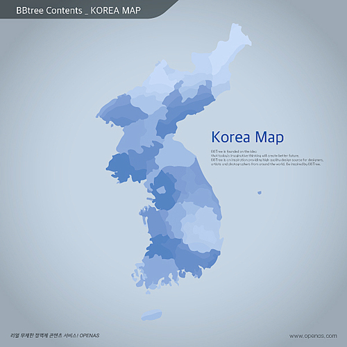 Korea map 08