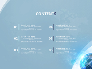 파워포인트 배경 (비즈니스) 글로벌 비즈니스맨