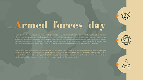 국군의 날 (Army, Korea) 피피티 템플릿