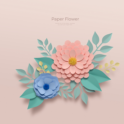 Paper Flower 002