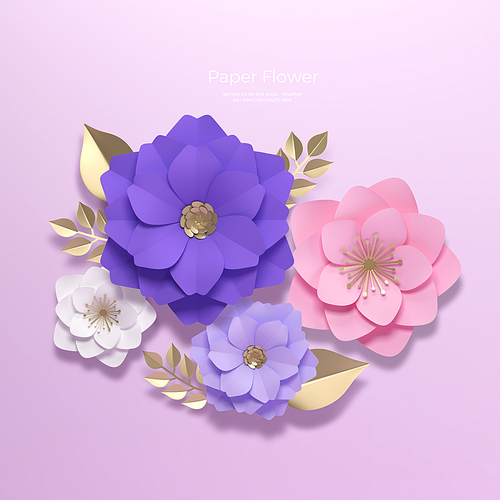 Paper Flower 012
