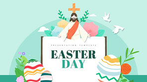 Easter 부활절 피피티 템플릿 (종교, 문화)