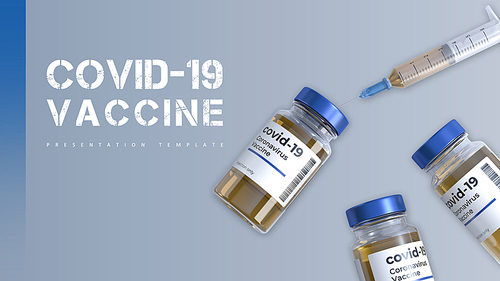 Covid-19 백신 피피티 템플릿