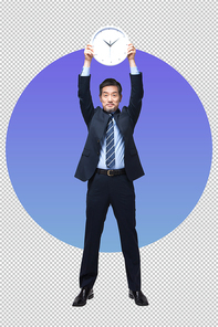 직장인 테마 정장입은 남자 누끼 PNG