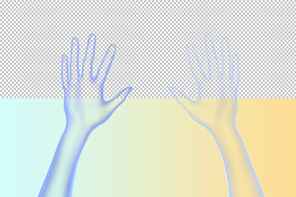 인체 3D 그래픽 누끼 PNG