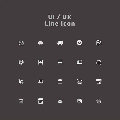 UI,UX_아이콘 일러스트