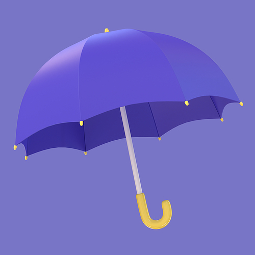 금융아이콘_우산 3d 그래픽 이미지