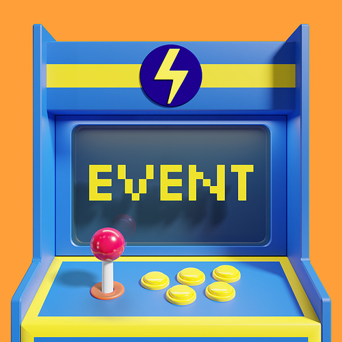 이벤트게임기_게임기 3d 오브젝트 그래픽 이미지