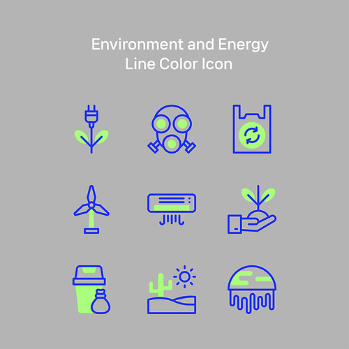 친환경에너지_라인 벡터 아이콘