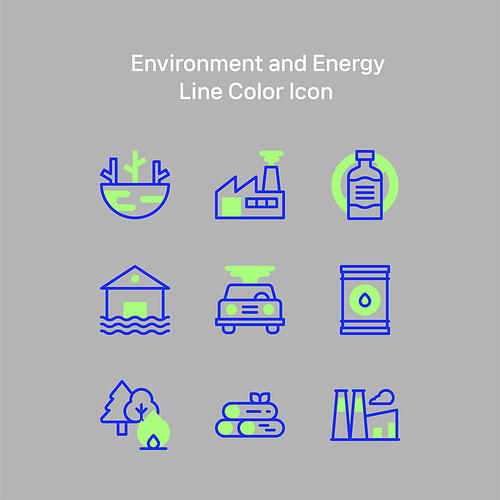 친환경에너지_라인 벡터 아이콘