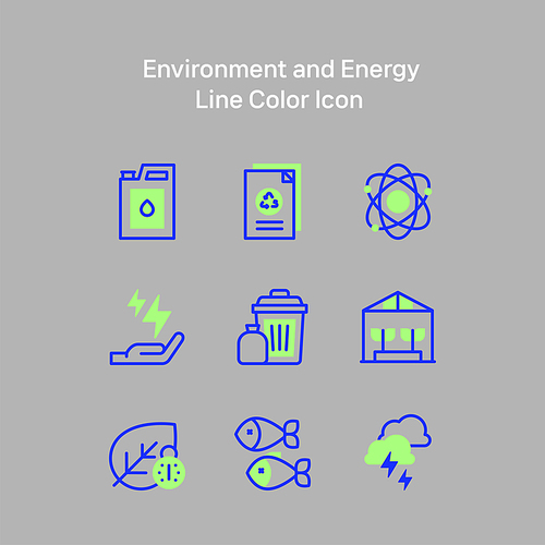 친환경에너지_라인 벡터 아이콘