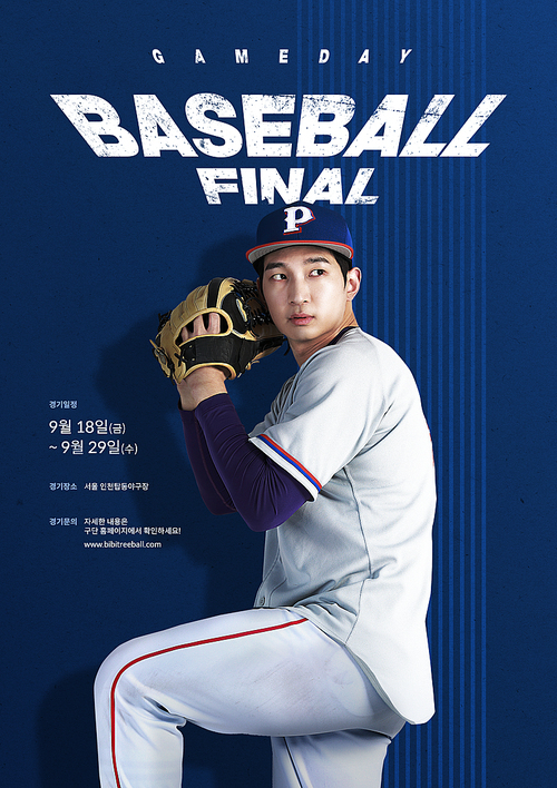 야구 파이널 대회 포스터