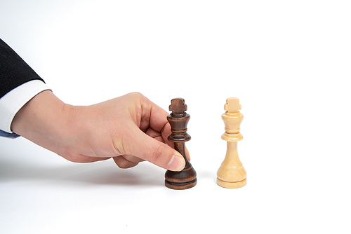 체스, 비즈니스, 협상, 대결