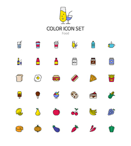 coloricon_food