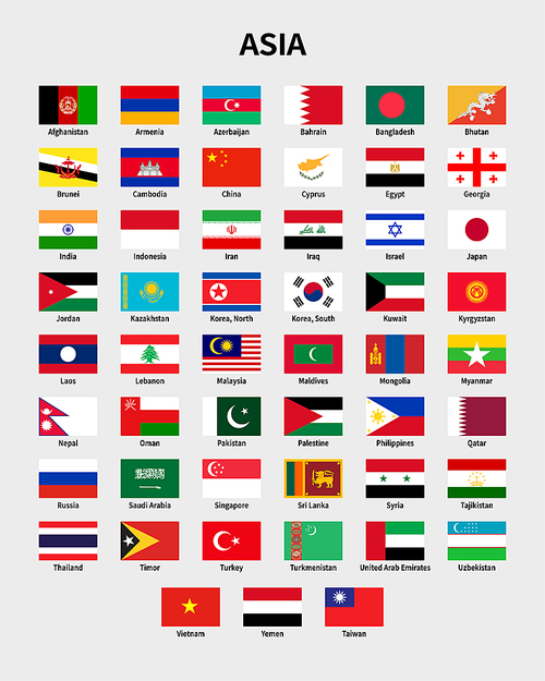 flags_Asia