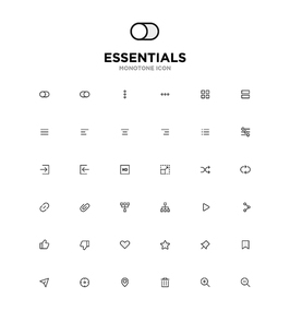모노톤아이콘_essentials