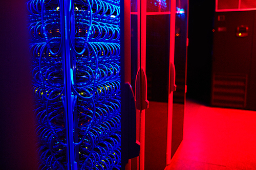 Supercomputer in research institute