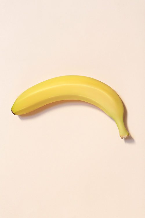 Fresh banana in isolation