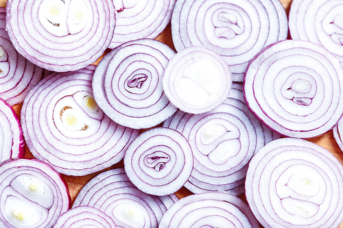 Background of cut onion