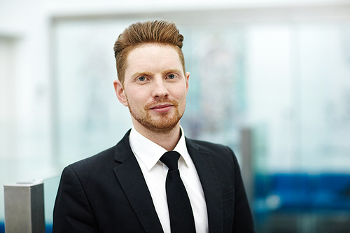 Elegant man in suit 