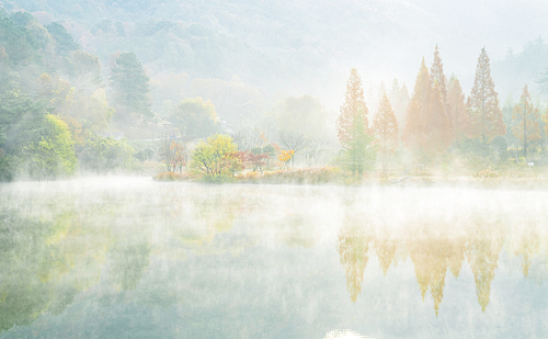 나주 오봉제의 아침 풍경