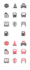 Red Point Icons