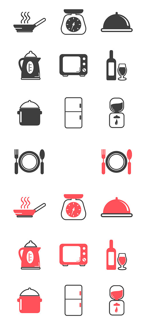 Red Point Icons