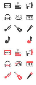 Red Point Icons