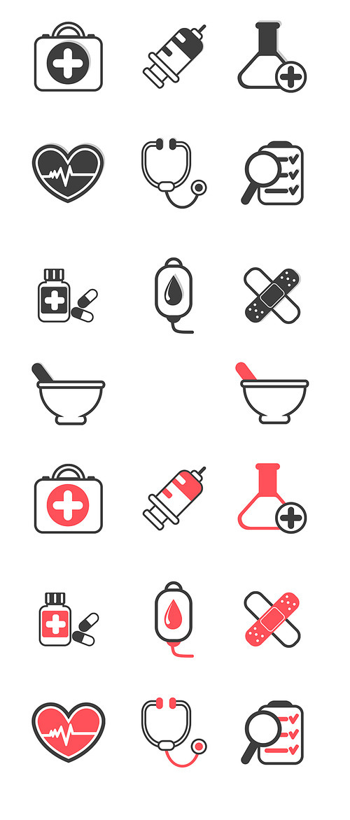 Red Point Icons