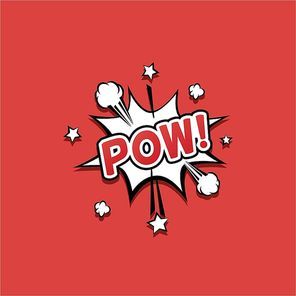 comic effect pow