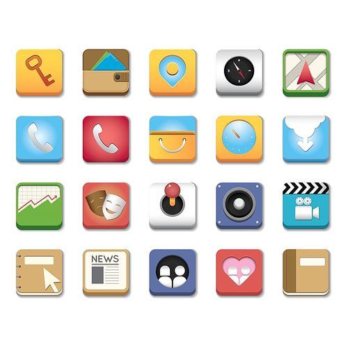 mobile icons