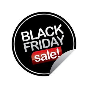 black friday sale sticker