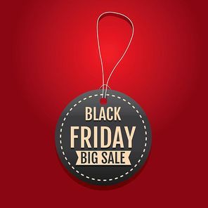 black friday sale tag