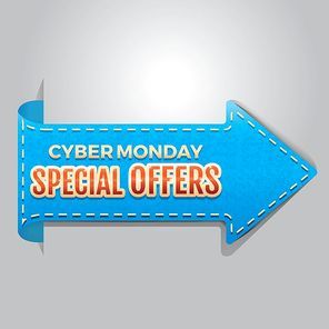 cyber monday sale sticker