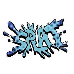 comic effect splat