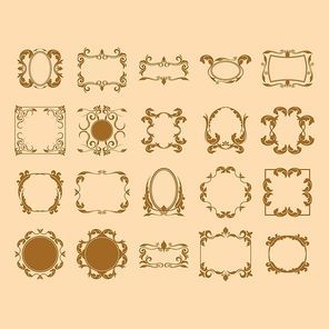 frame icon set