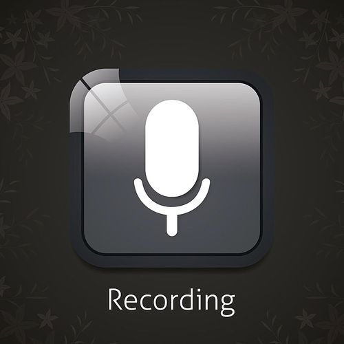 recording icon | 유토이미지 | 상세페이지 | 베이직샵 | 일러스트 | 20624859