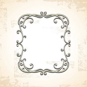 art nouveau frame