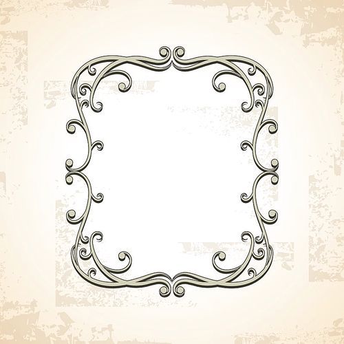 art nouveau frame