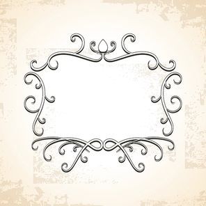 art nouveau frame