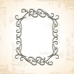 art nouveau frame