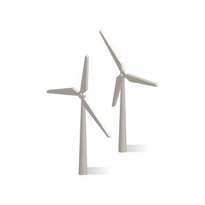 isometric wind turbines